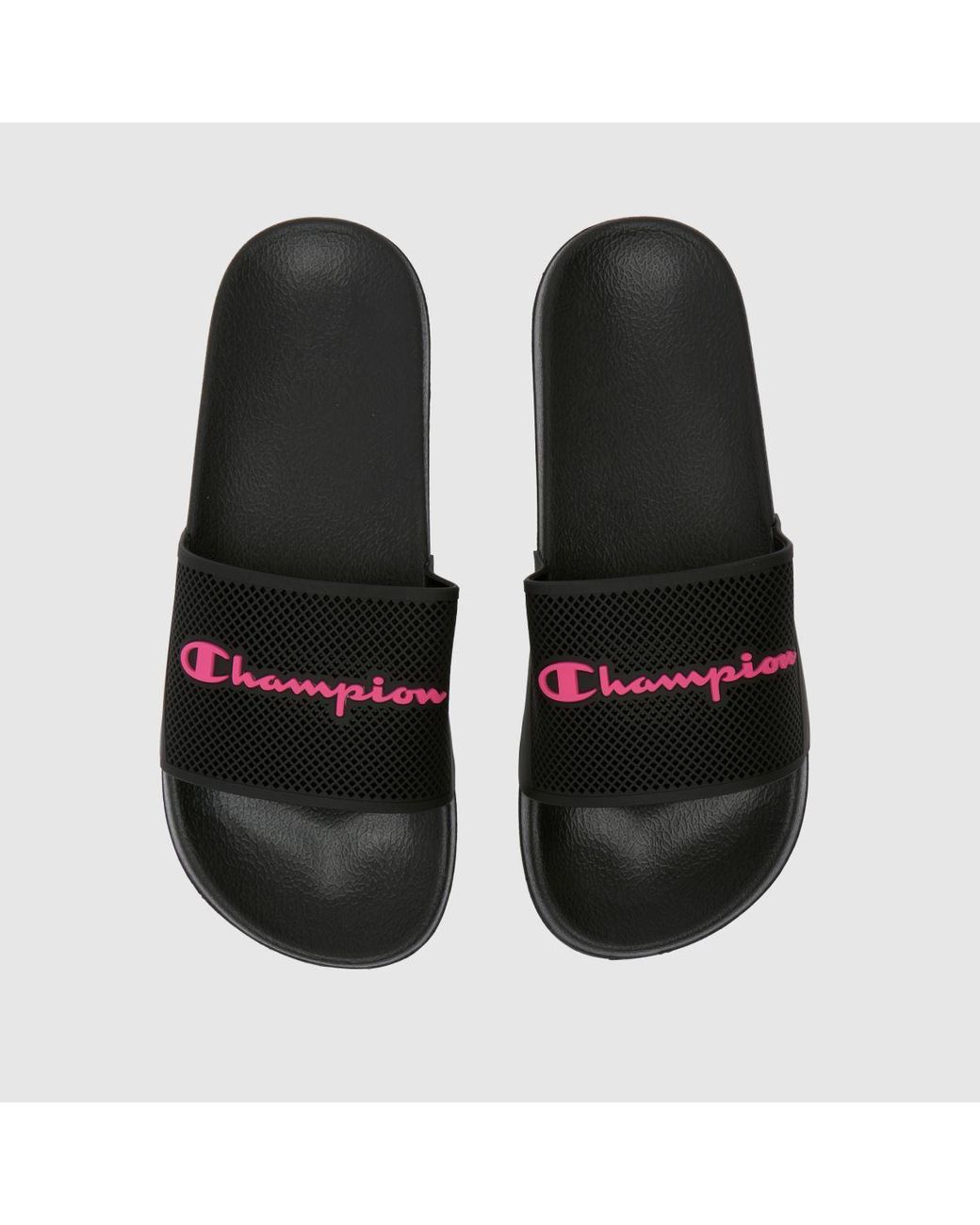 Pink champion sandals sales