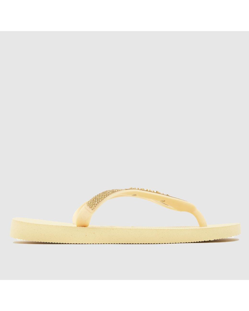 Havaianas Metallic Top Glow Flip Sandals