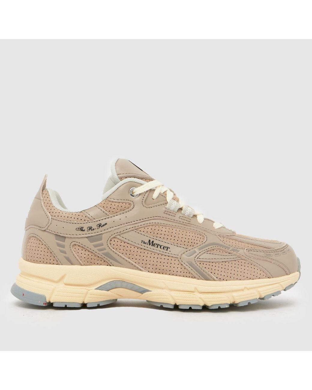 Mercer Natural Re-Run Perforated Trainers