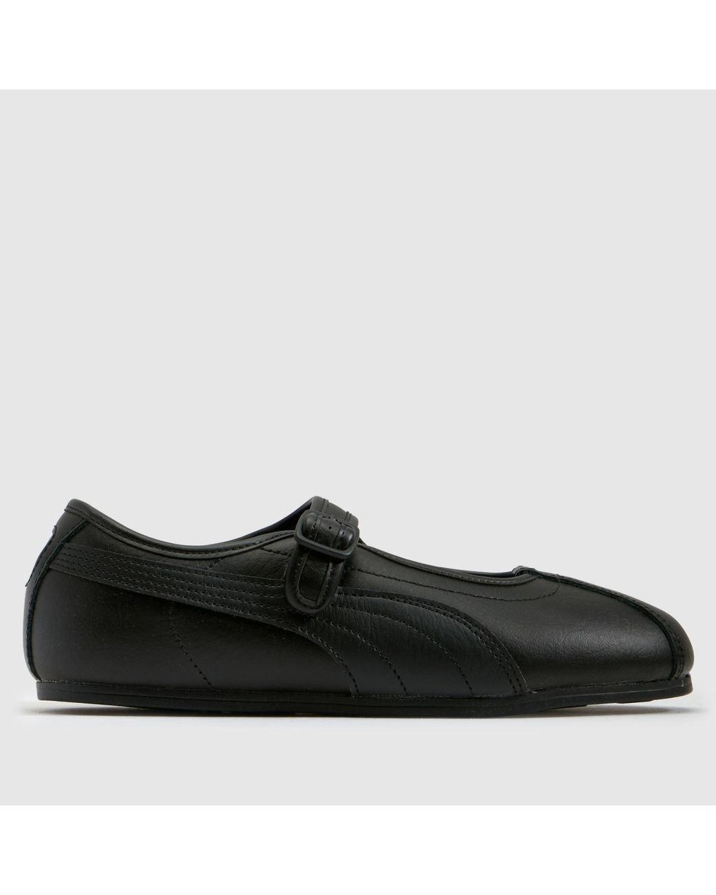 PUMA Black Tacklette Trainers