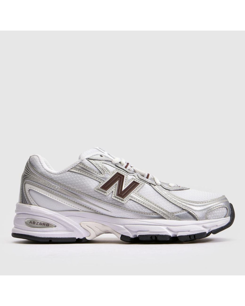 New Balance White 740 Trainers