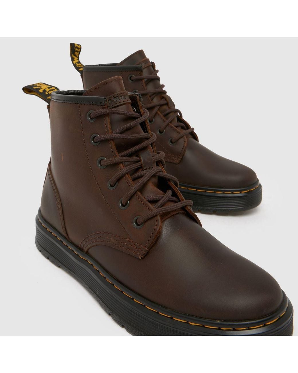 Dr. Martens Brown Dr Martens Brookline Chukka Boots