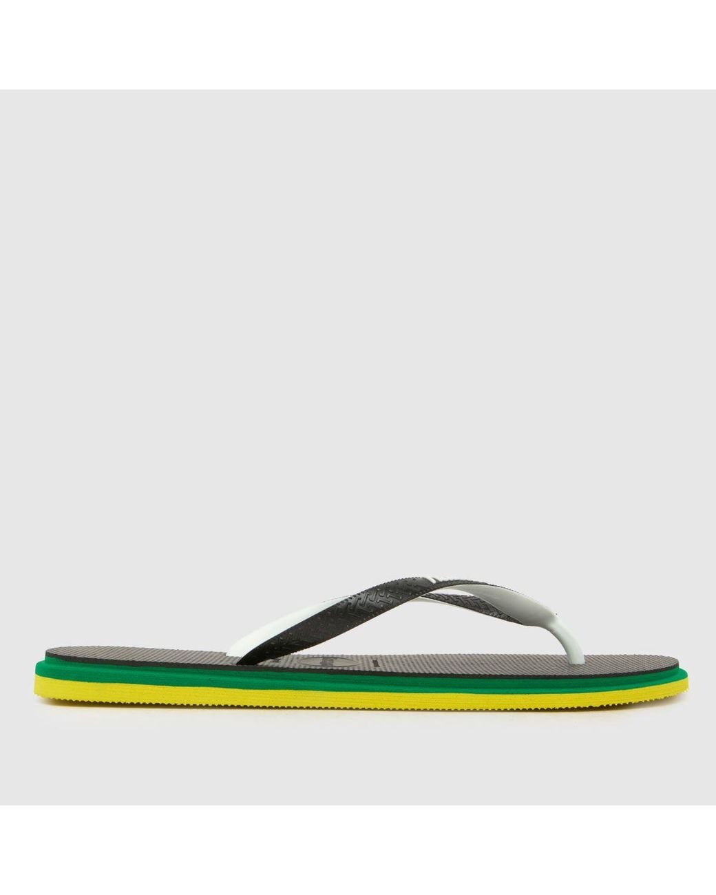 Havaianas Green Brasil Twist Flip Sandals for men
