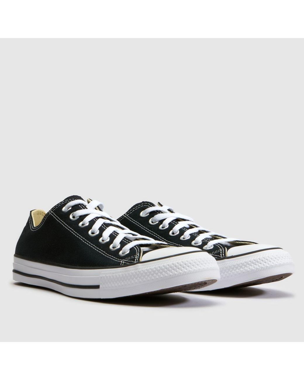 Converse Black All Star Ox Trainers for men