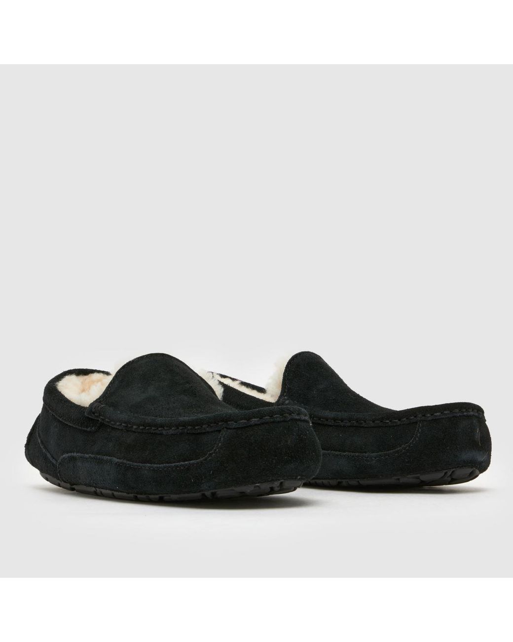 Ugg Black Ascot Slippers for men
