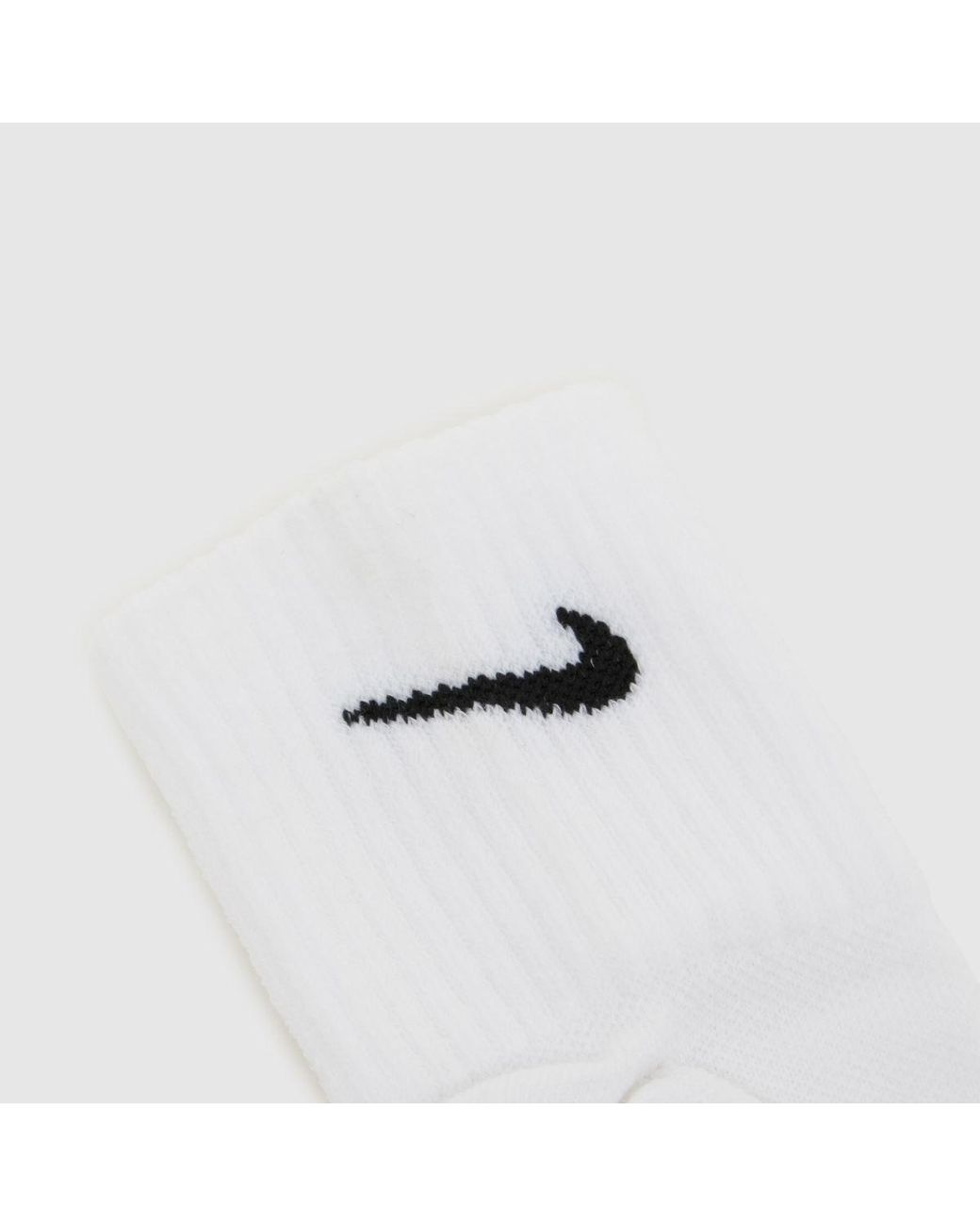 Nike White Split Toe Ankle Socks