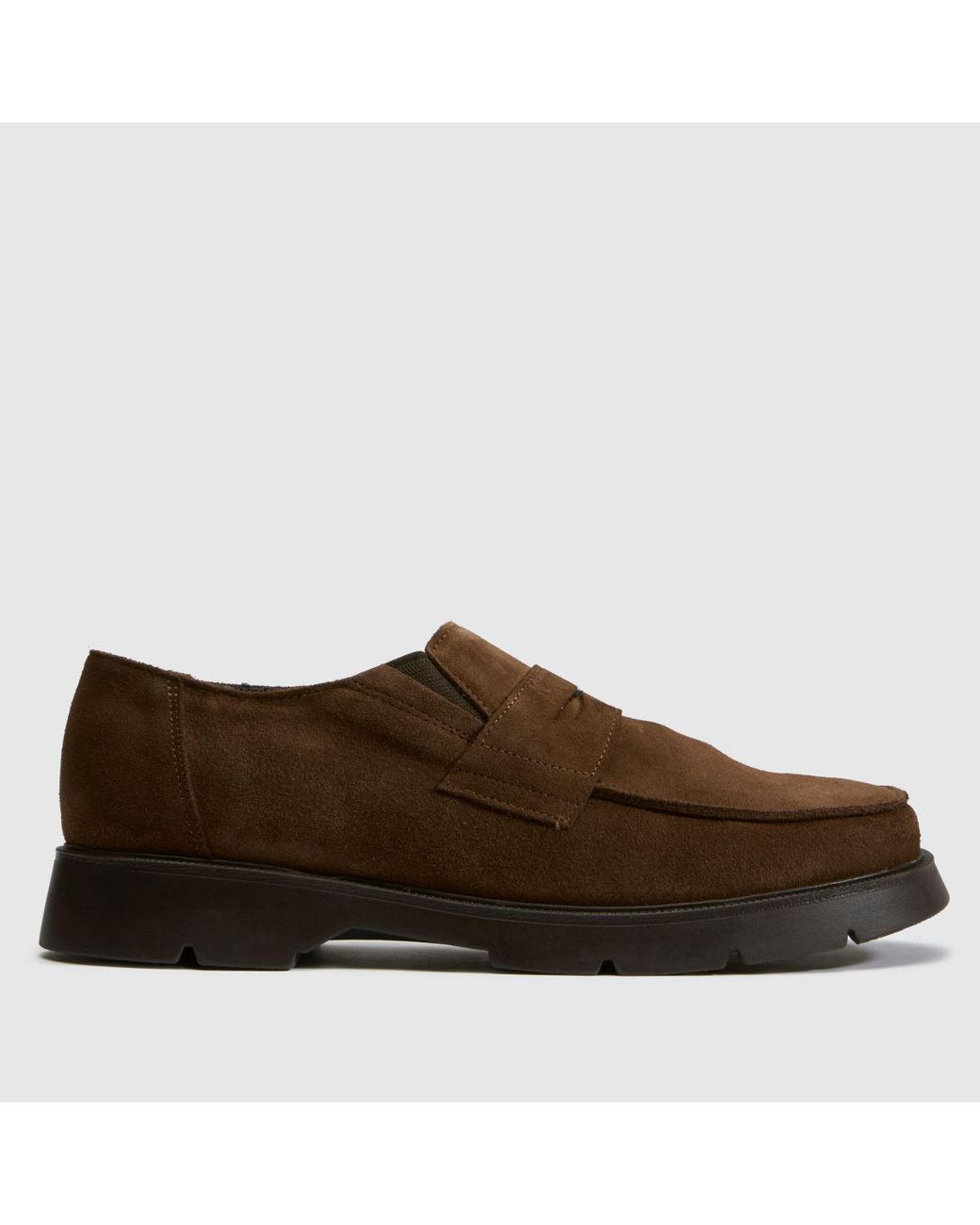 Kleman Brown Nomade Vv Slip On Shoes for men