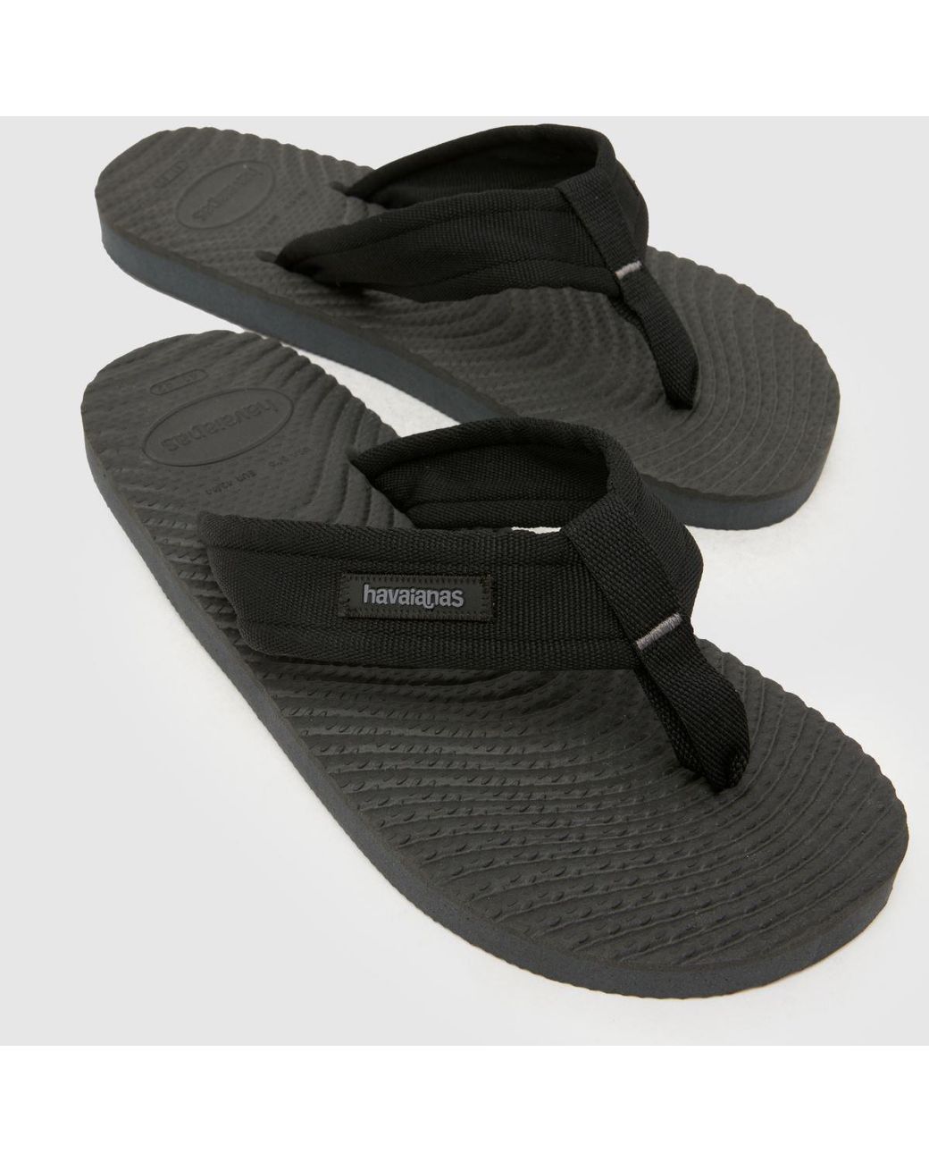 Havaianas Black Surfer Coast Flip Sandals for men