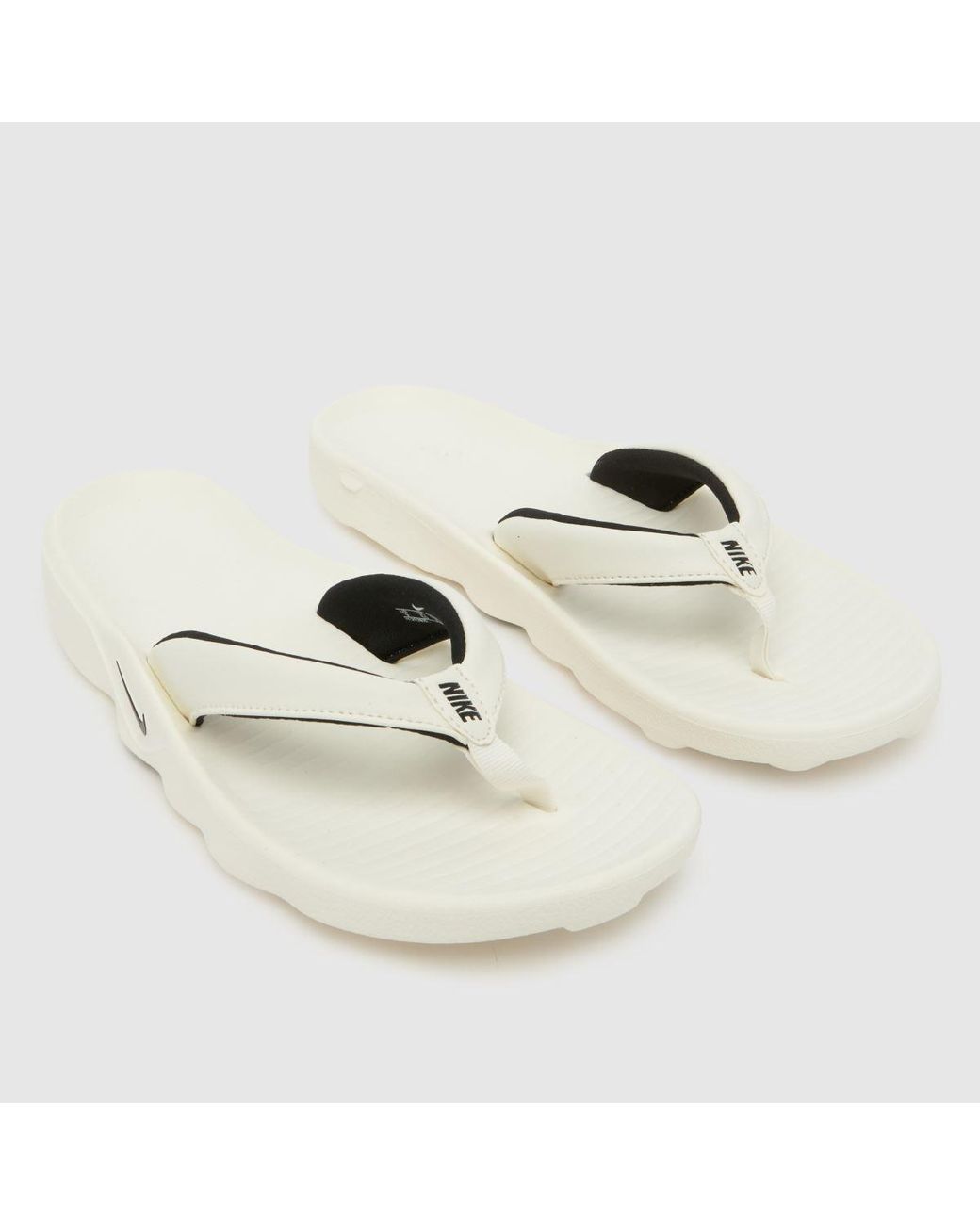 Nike White Marina Sandals