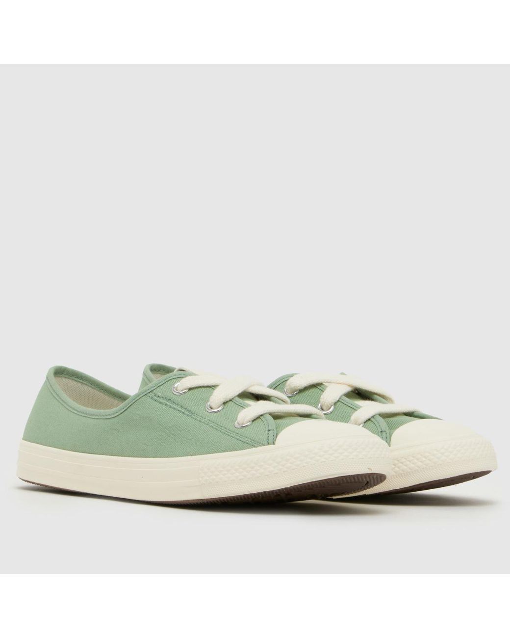 Converse Green All Star Ballet Trainers