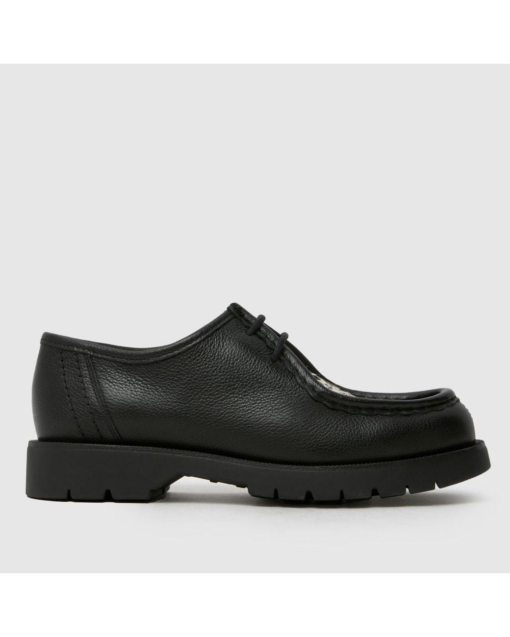 Kleman Black Padrini Derby Flats