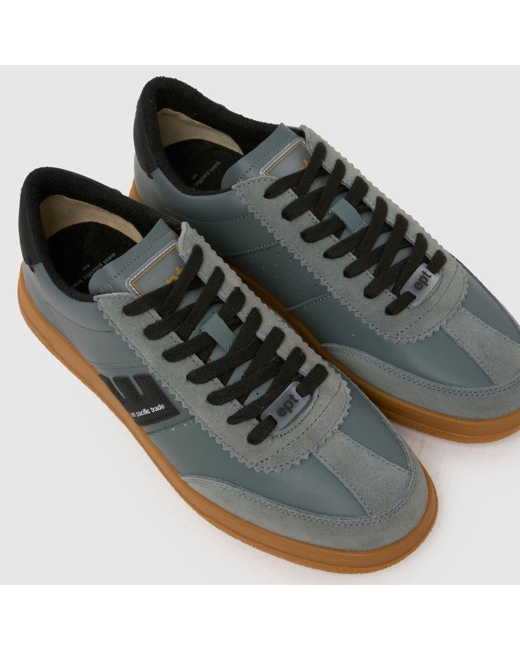 East Pacific Trade Gray Santos Trainers for men