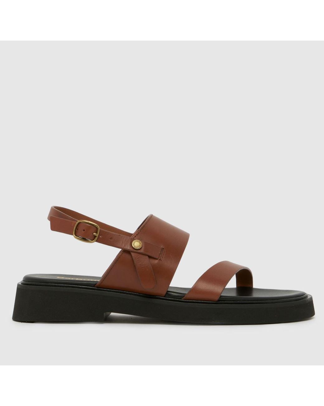 Barbour Brown Dakota Sandals