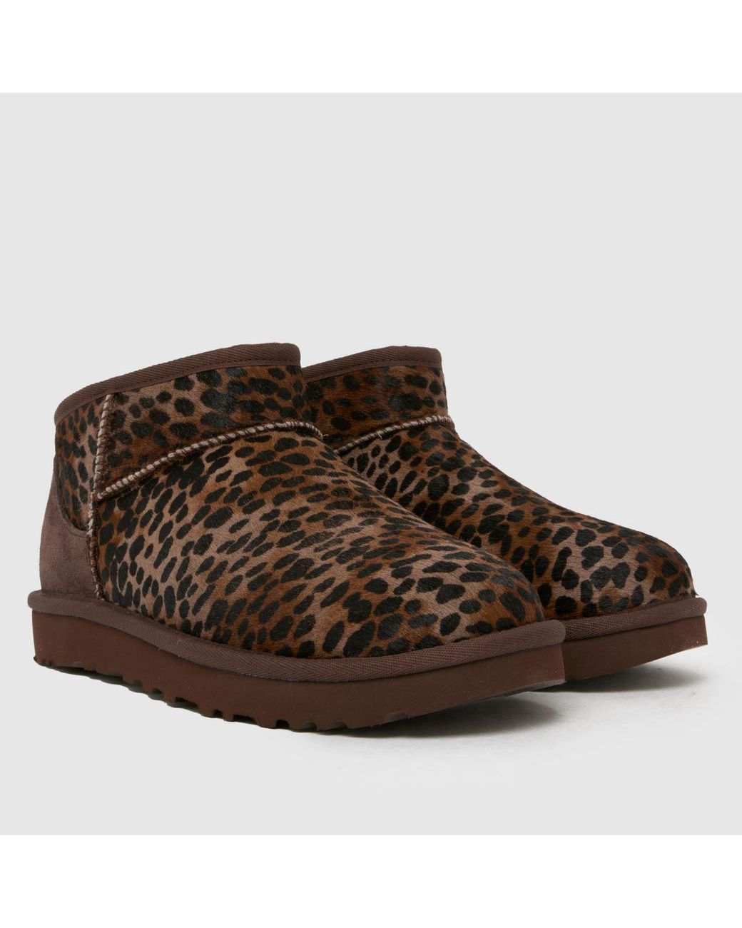 Ugg Brown Classic Ultra Mini Caspian Boots