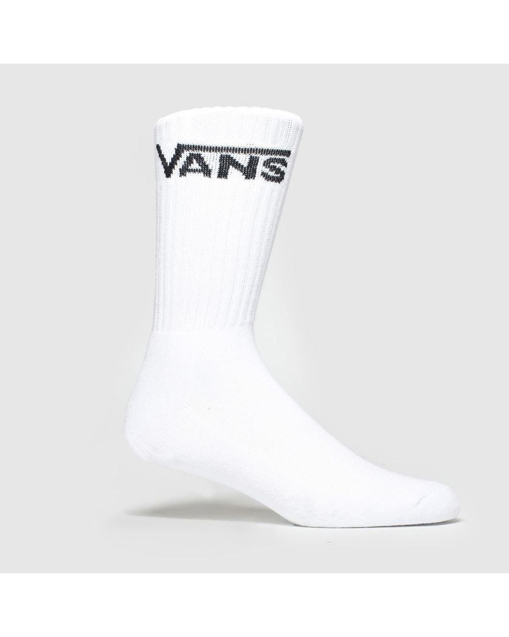 Vans White Classic Crew Socks 3 Pack for men