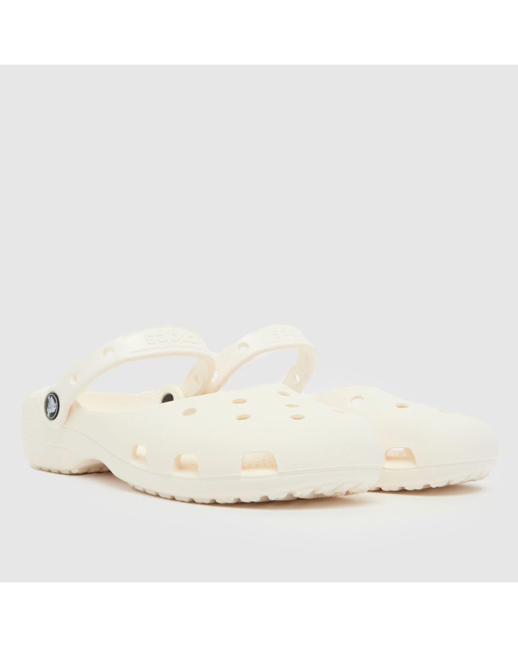 CROCSTM Natural Classic Ballet Sandals