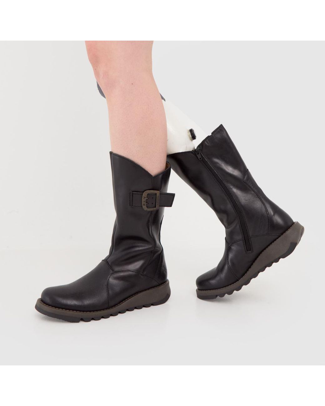 Fly London Ladies Mes 3 Boots in Black 