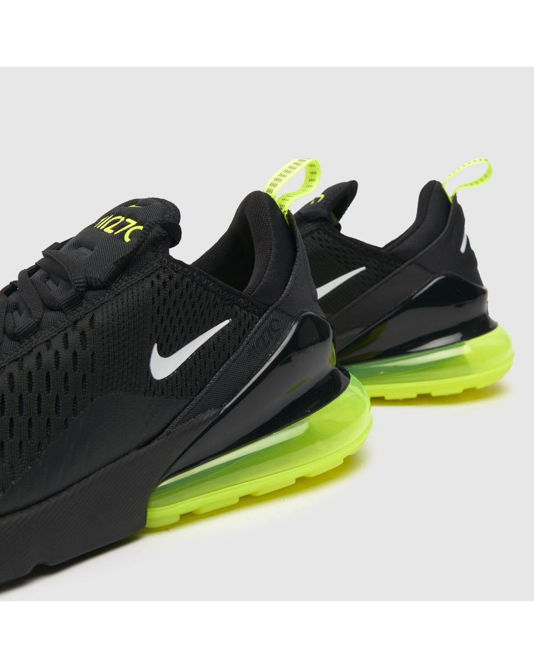 Nike Air Max 270 Trainers In Black Green for Men Lyst UK