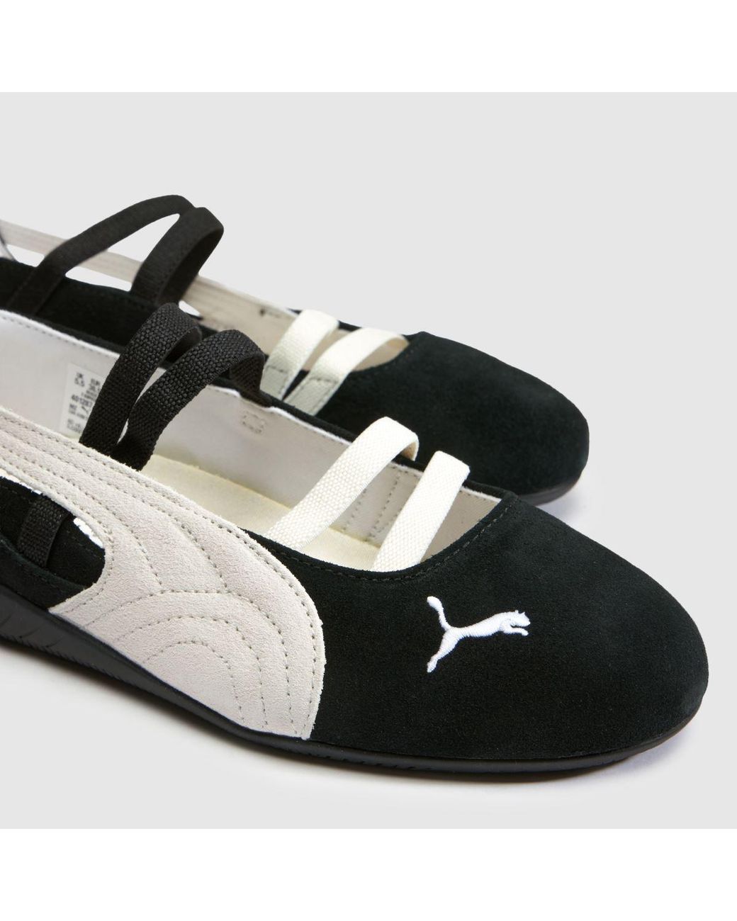 PUMA Black Speedcat Ballet Trainers