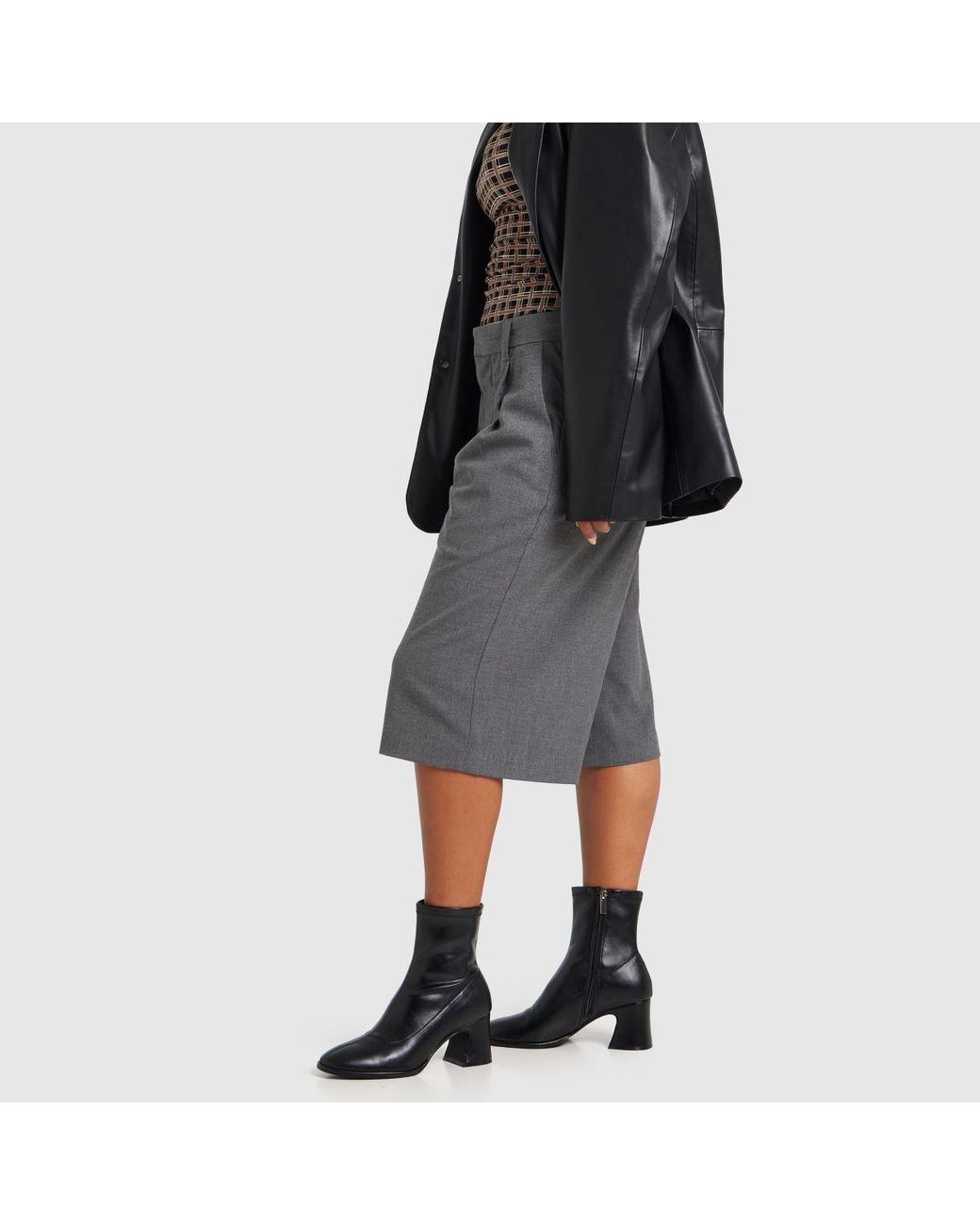 Schuh Black Brenna Sock Boots