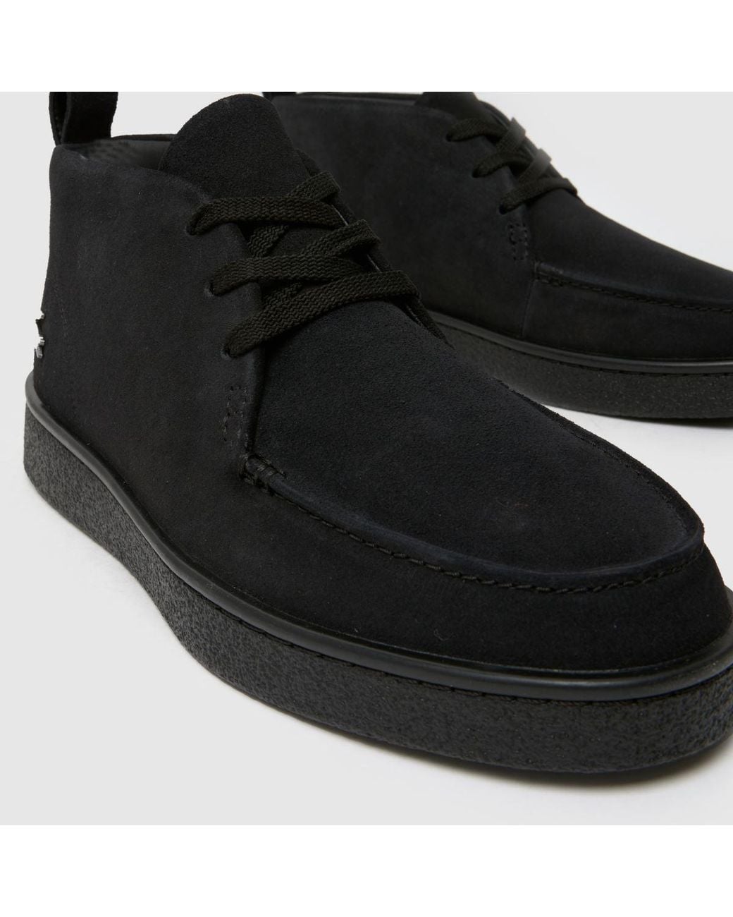 Lacoste Black Baseshot Chukka Boots for men