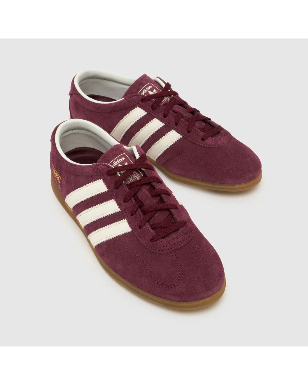 Adidas Red Gazelle Lo Pro Trainers