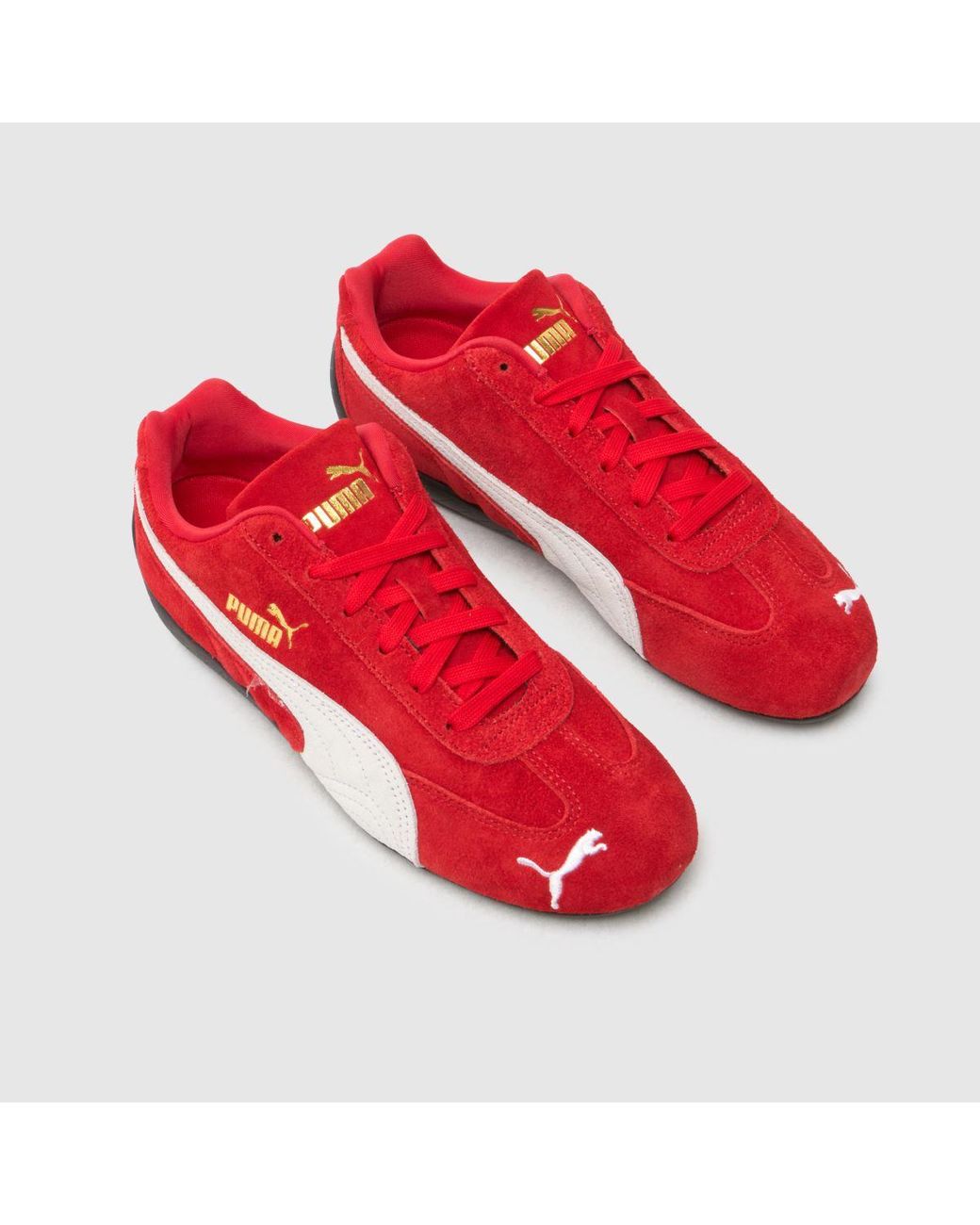 PUMA Red Speedcat Trainers