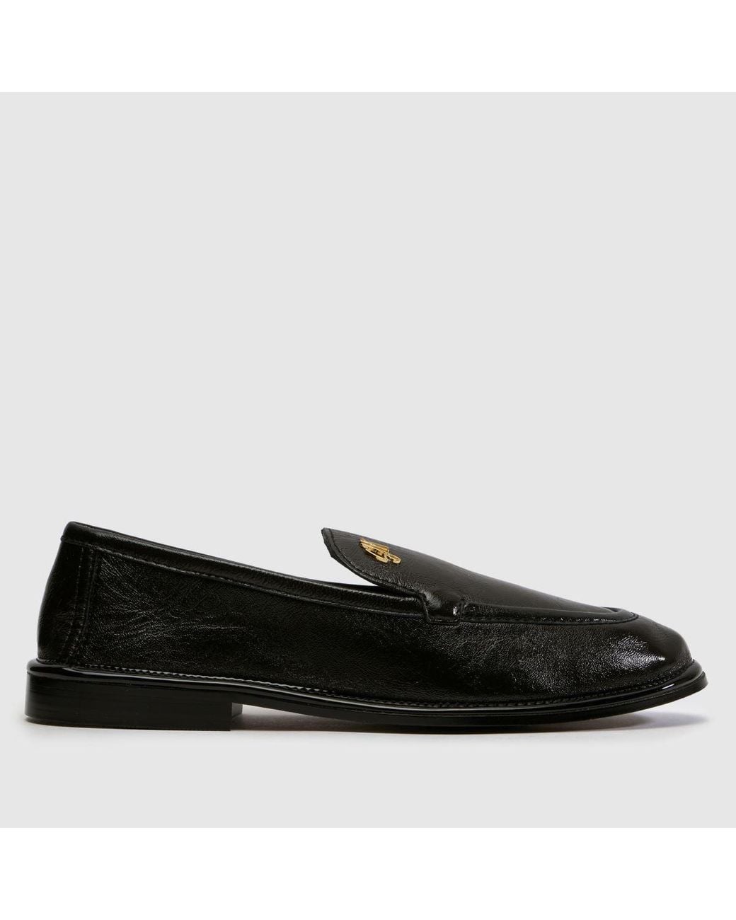 Steve Madden Black Chapters Loafer Flats
