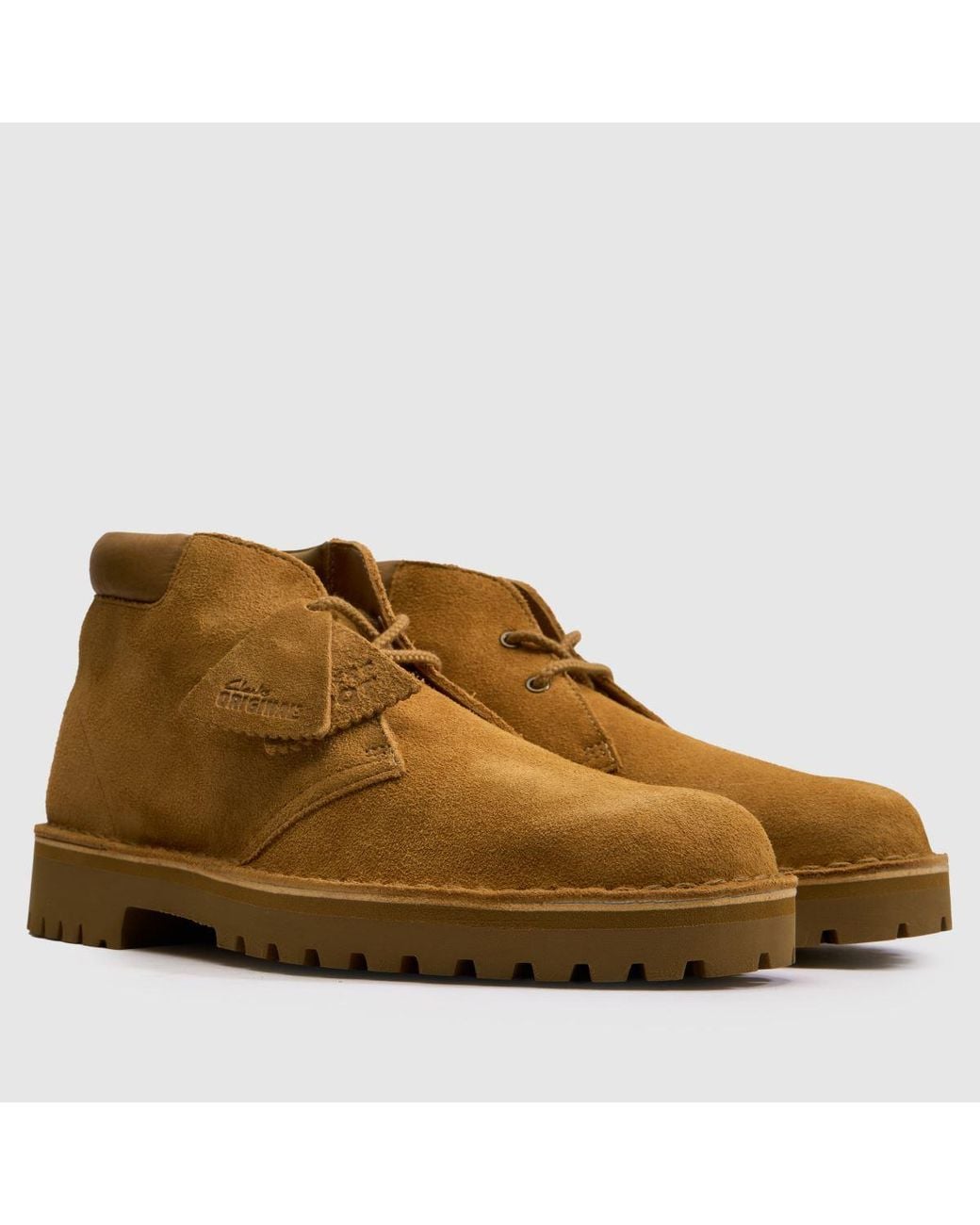 Clarks Brown Dsrt 2456 Roc Boots for men