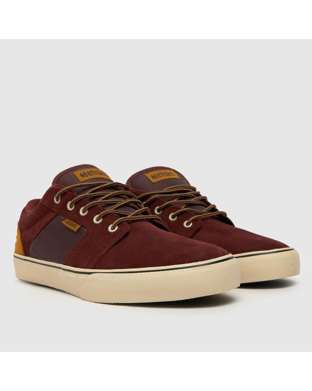 Etnies Brown Barge Ls Trainers for men