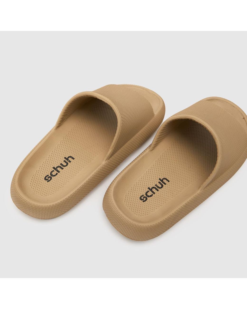 Schuh Hayes Slider Sandals in Natural 