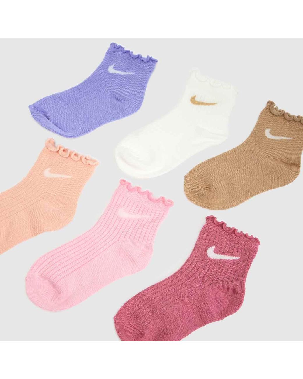 Nike Purple Kids Lettuce Ankle Sock