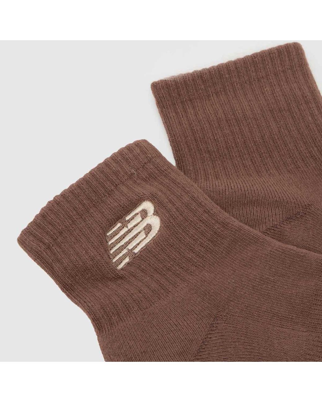 New Balance Multicolor Embroidered Ankle Socks 3 Pack