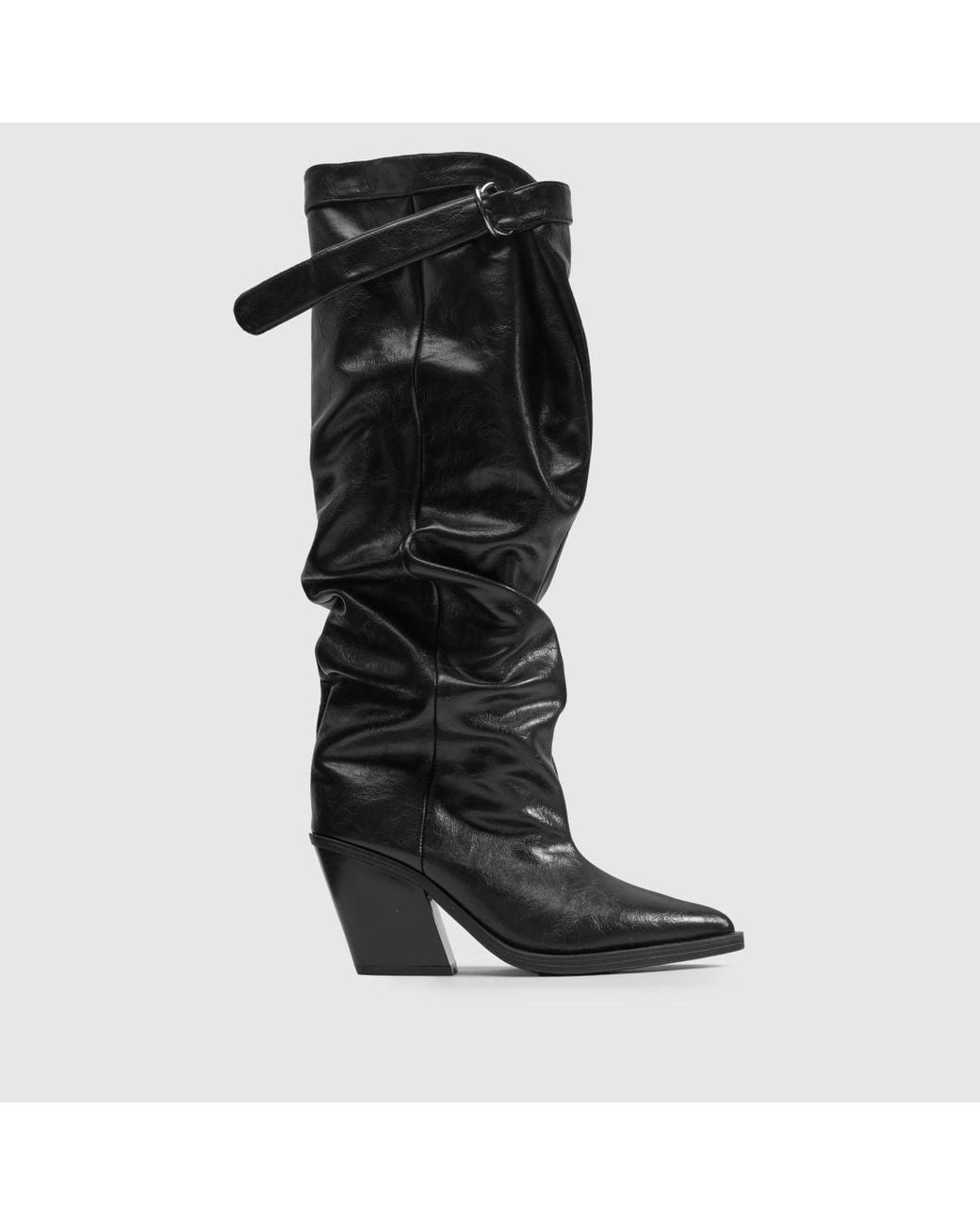 SIMMI Black Gamela Knee Boots