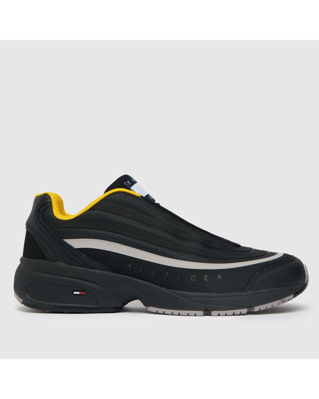 tommy hilfiger white heritage runner trainers