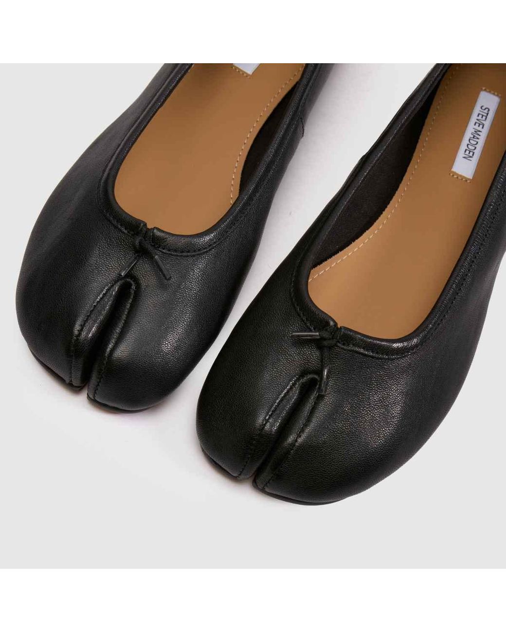 Steve Madden Black Cipher Ballerina Flats