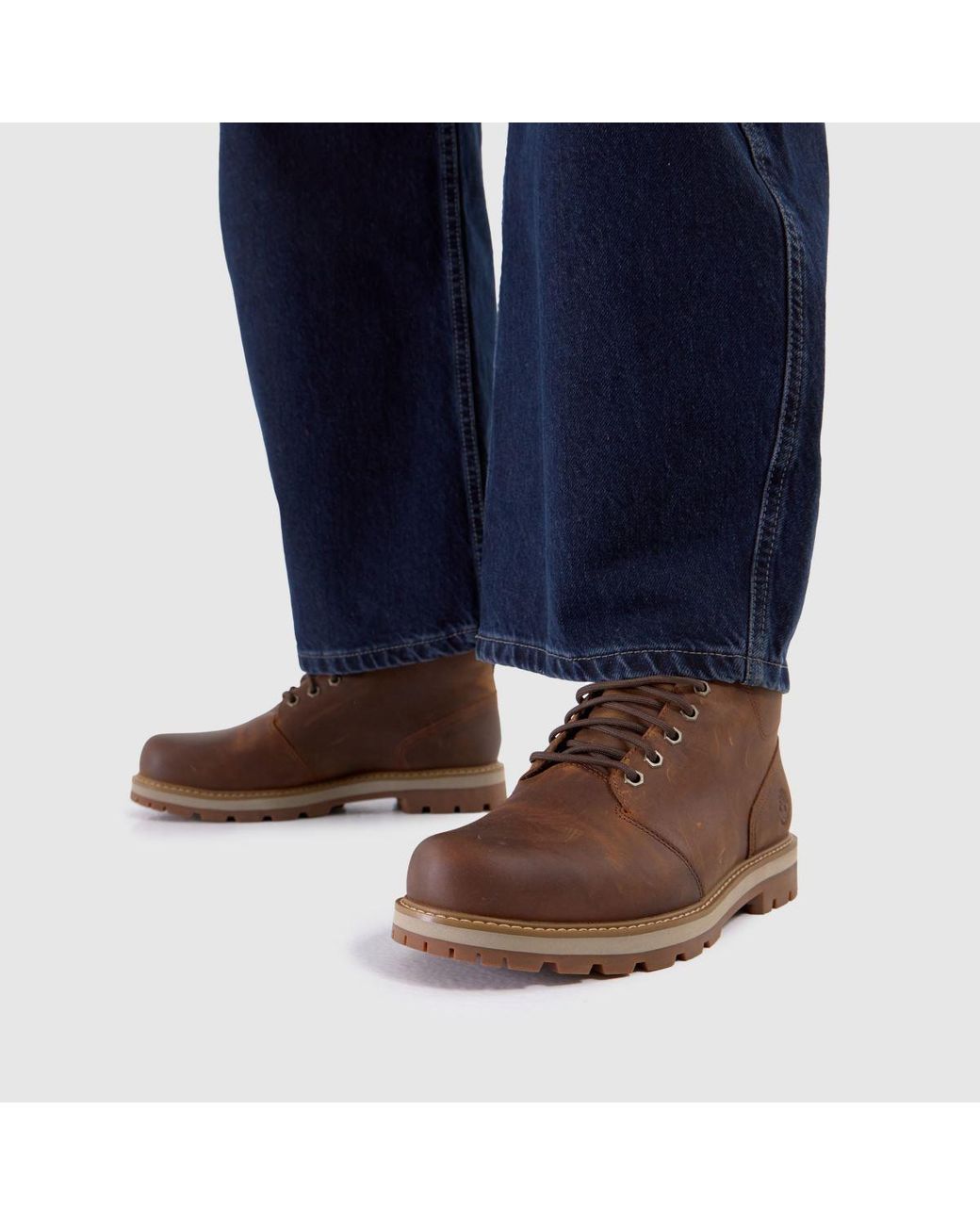 Timberland Brown Britton Road Chukka Boots for men