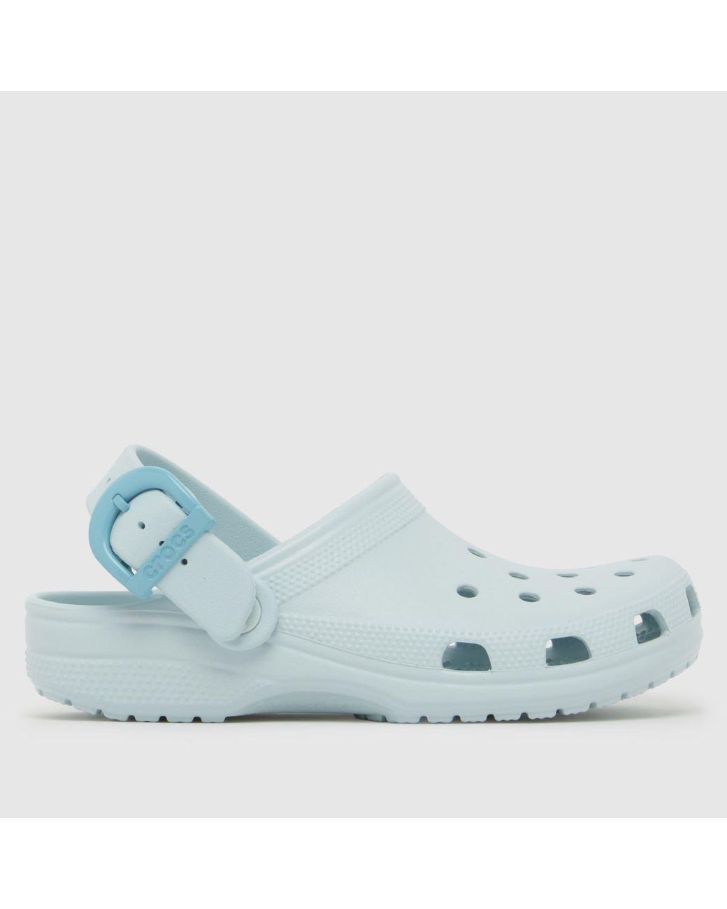 CROCSTM Blue Classic Buckle Clog Sandals