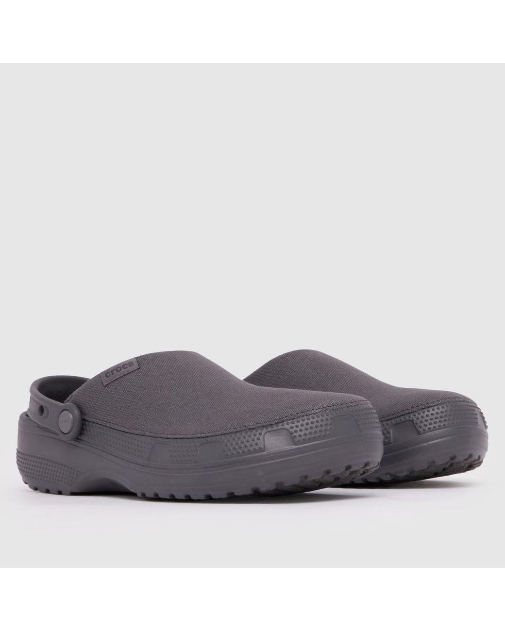 CROCSTM Gray Classic Crafted Clog Sandals for men