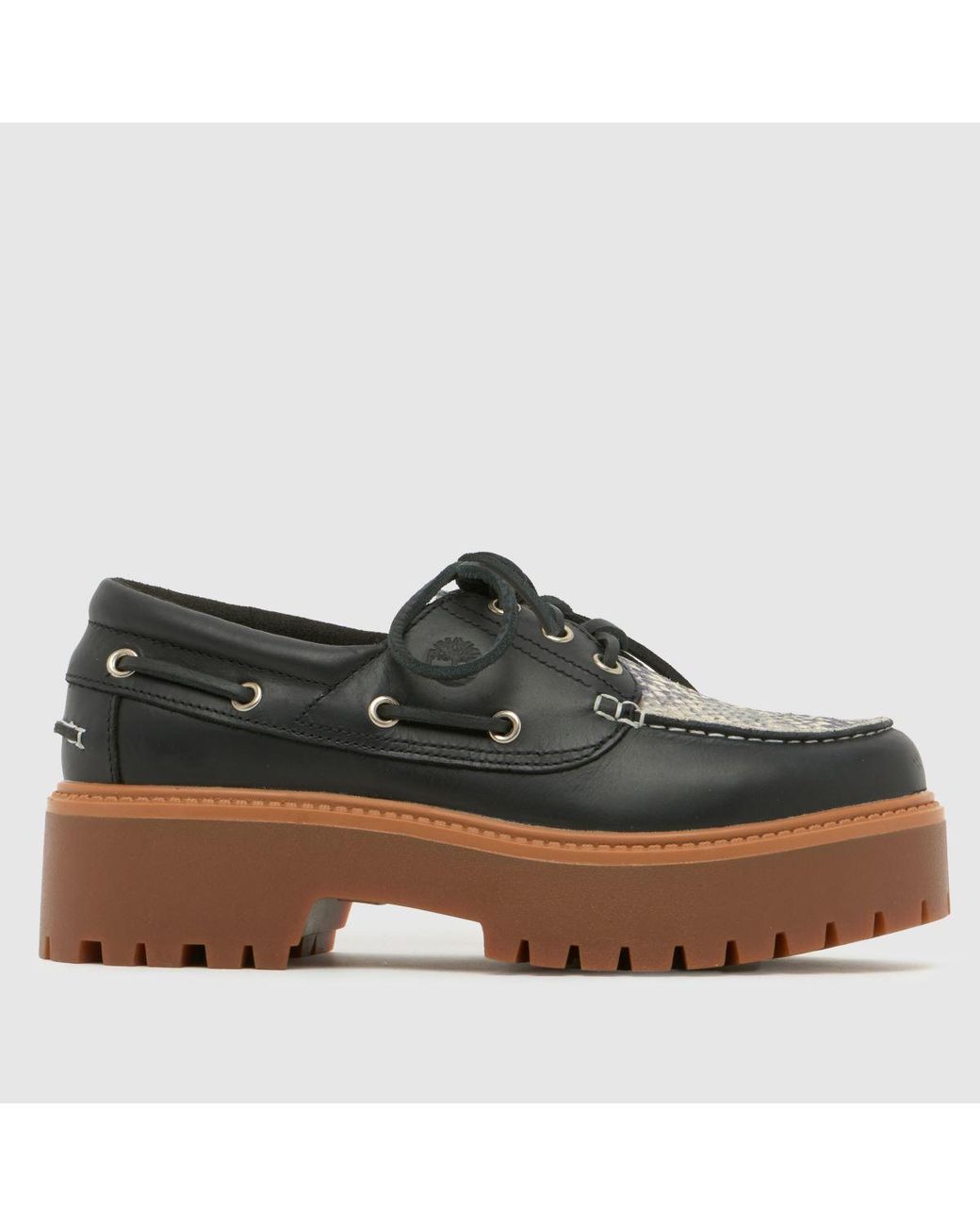 Timberland Black Stone Street Boat Flats