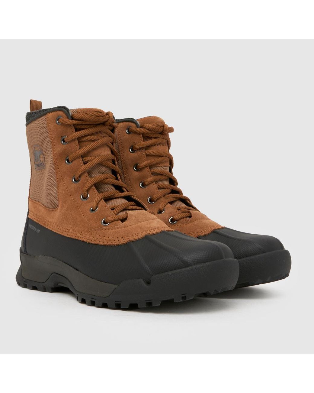 Sorel Brown Buxton Lite Boots for men