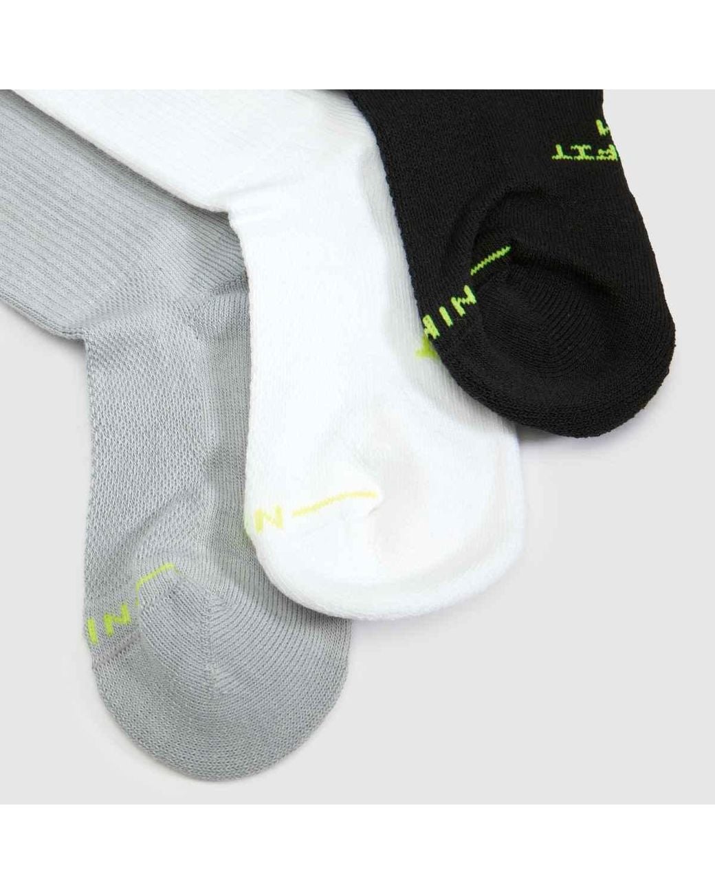 Nike White Everday Crew Socks 3Pk