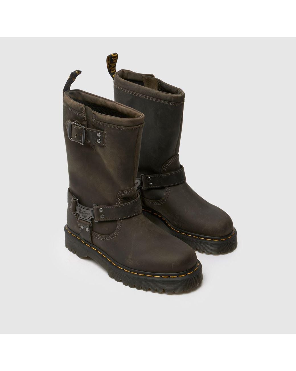 Dr. Martens Brown Anistone Hi Boots