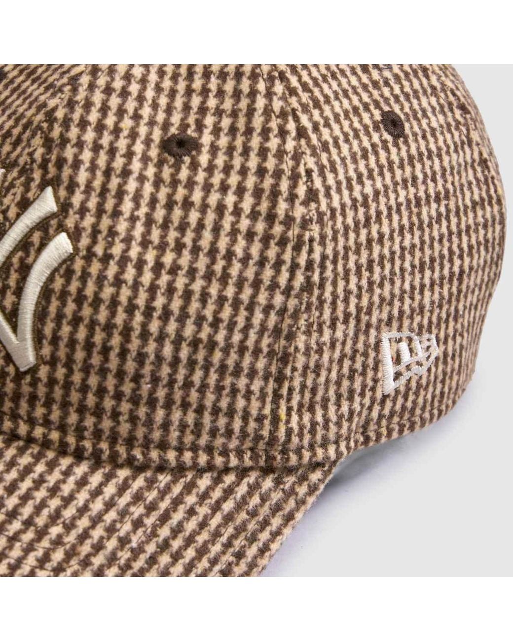 KTZ Brown 9Twenty Houndstooth Cap