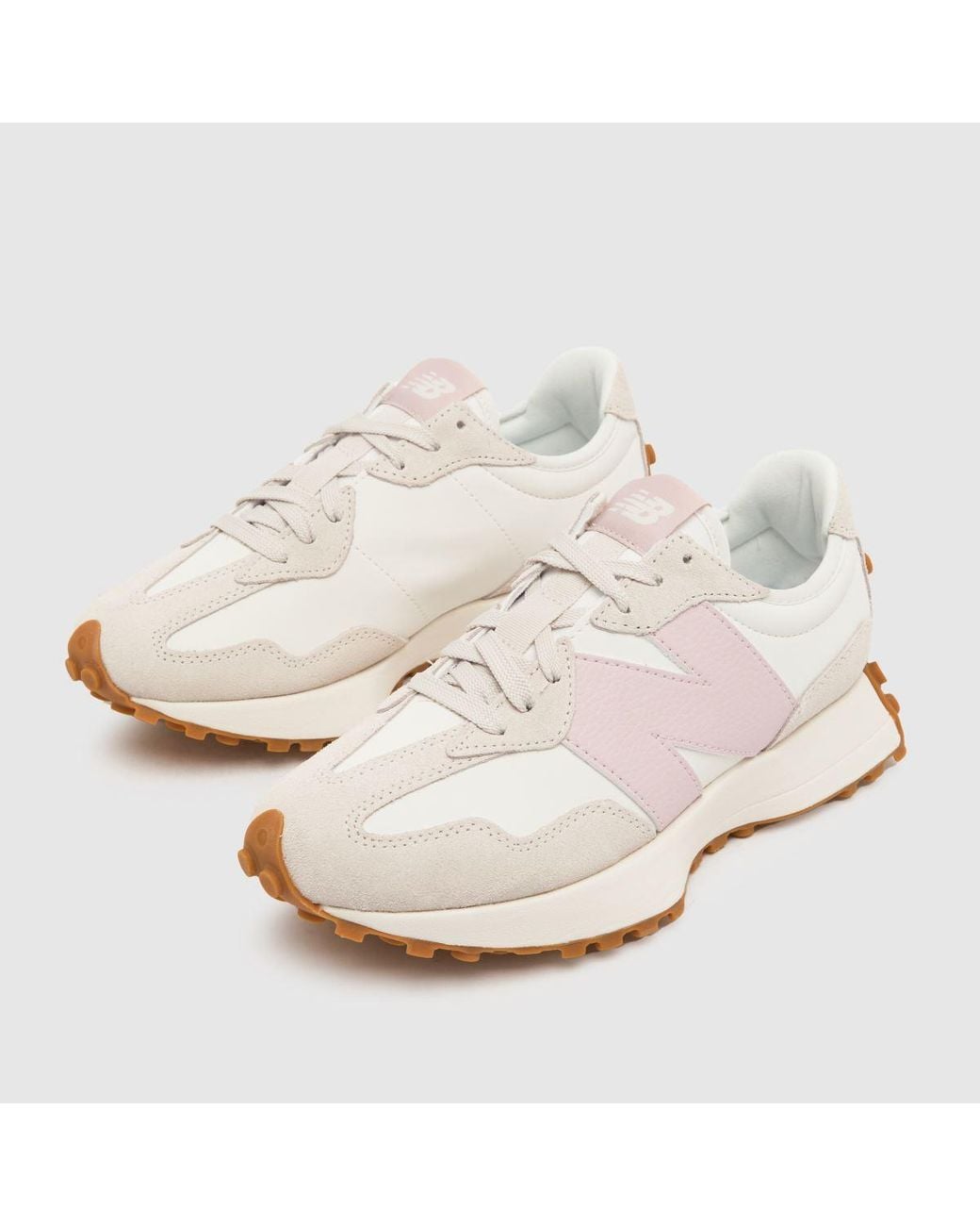 New Balance Pink 327 Trainers