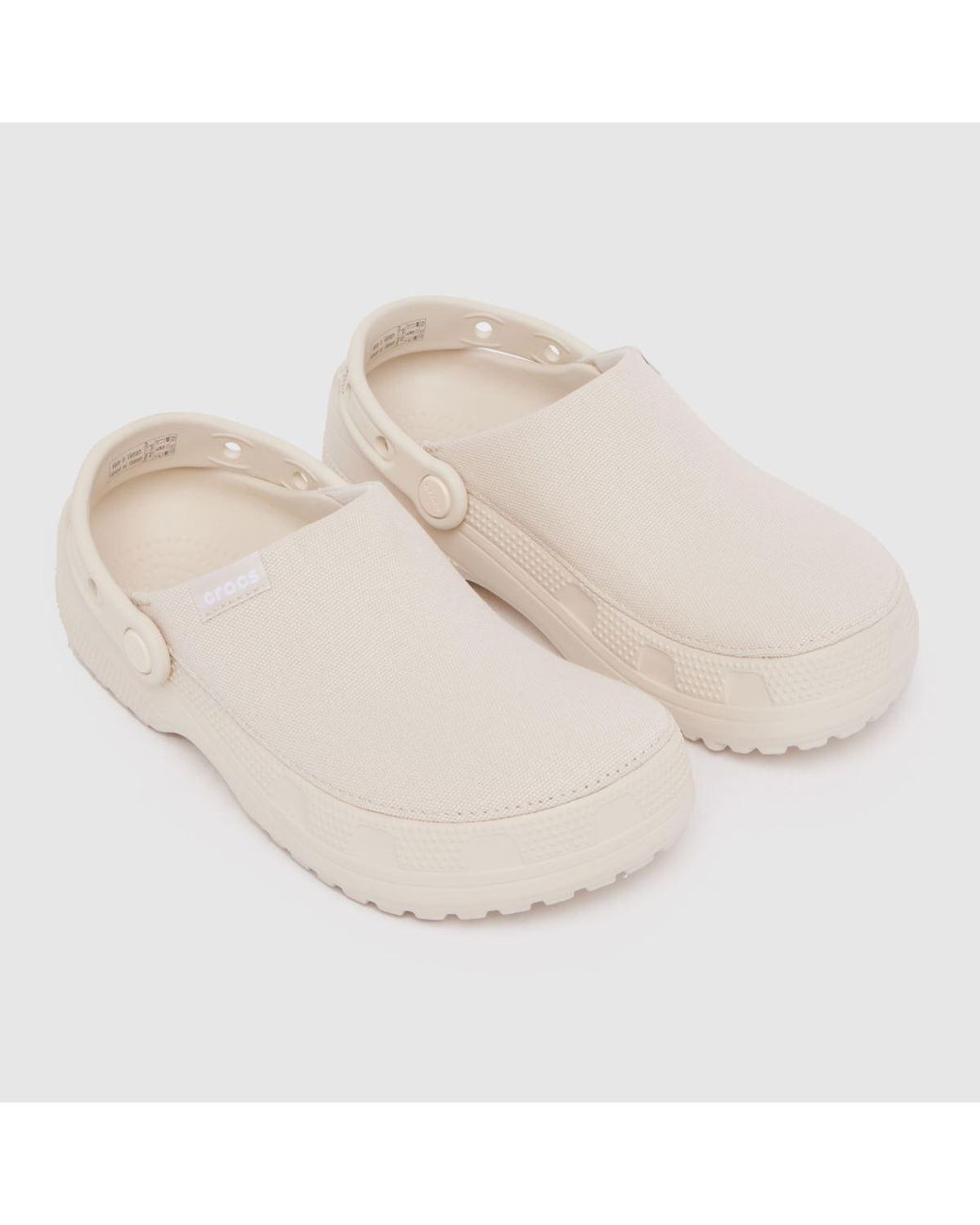 CROCSTM Natural Classic Crafted Clog Sandals