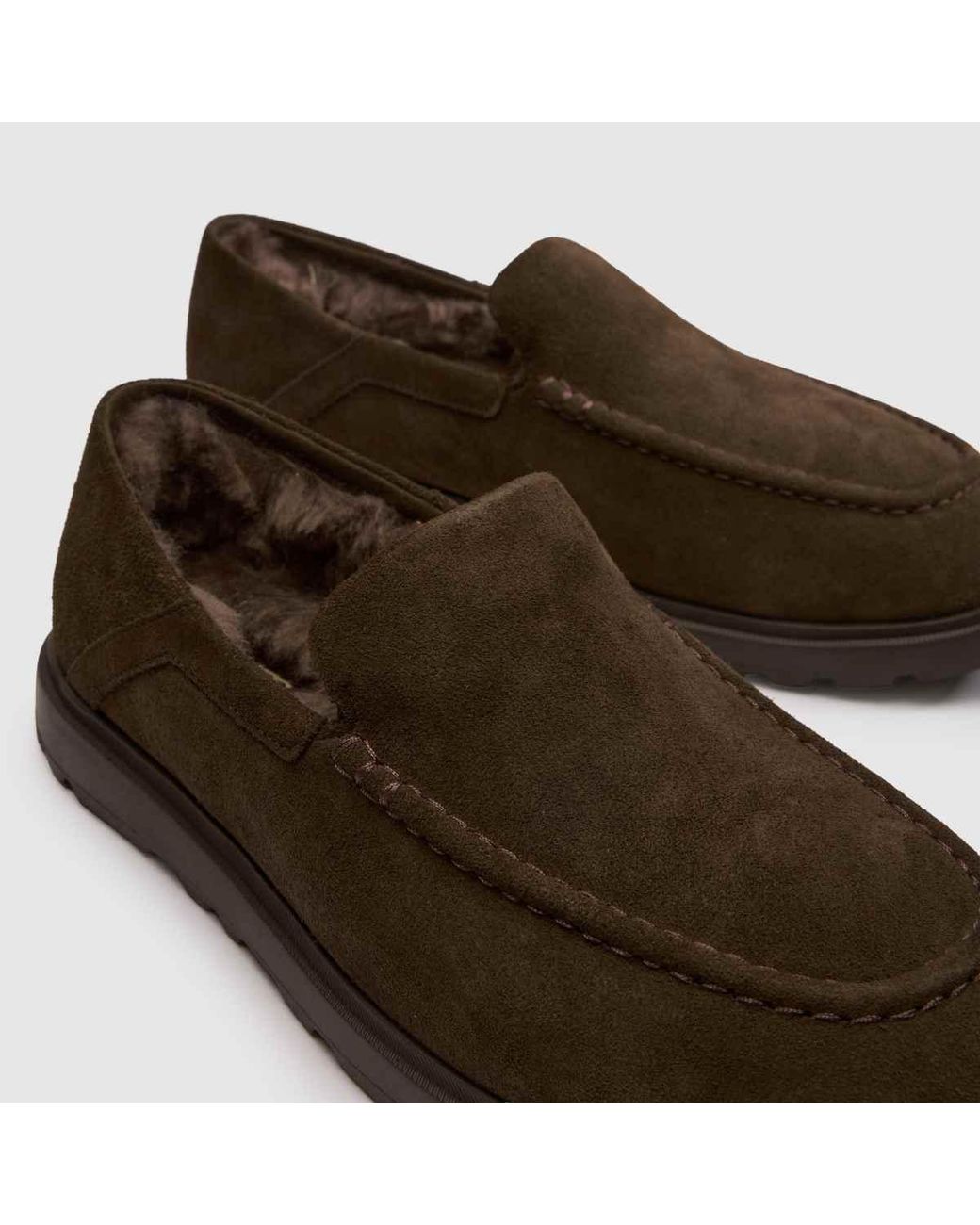 Ugg Brown Shep Loafer Shoes for men