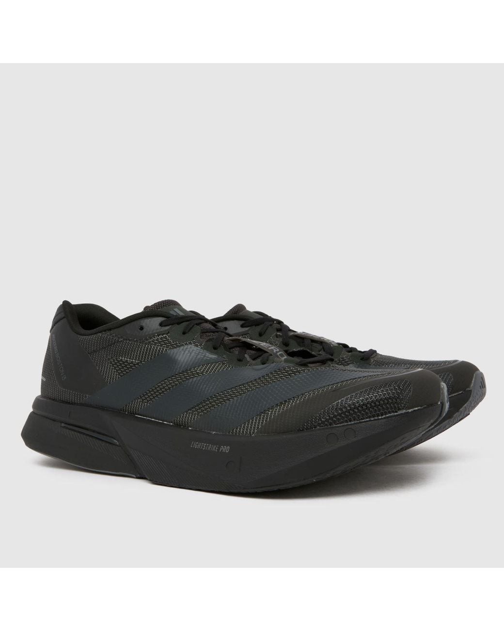 Adidas Black Adizero Boston 13 Trainers for men