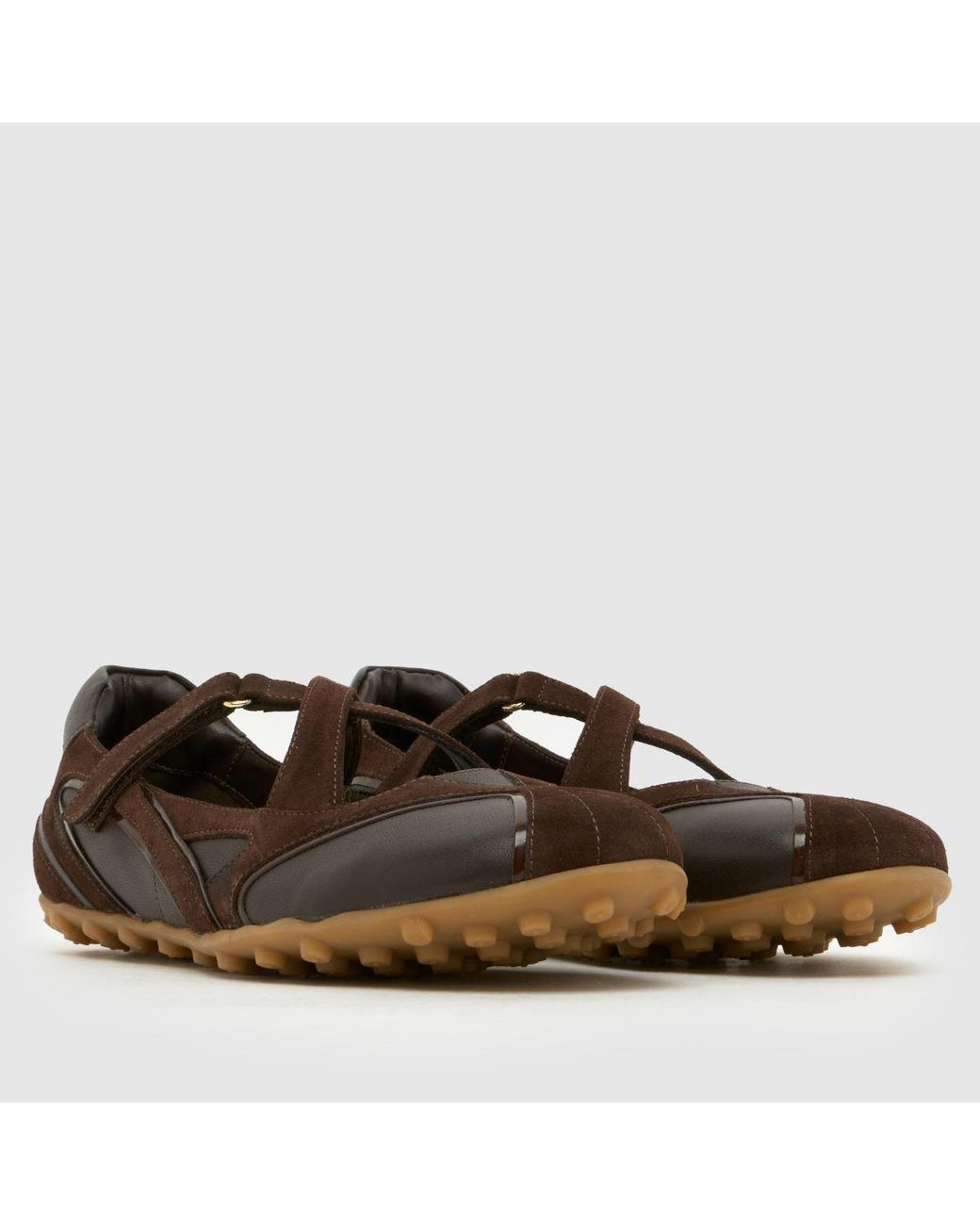 Schuh Brown Monday Sneakerina Trainers