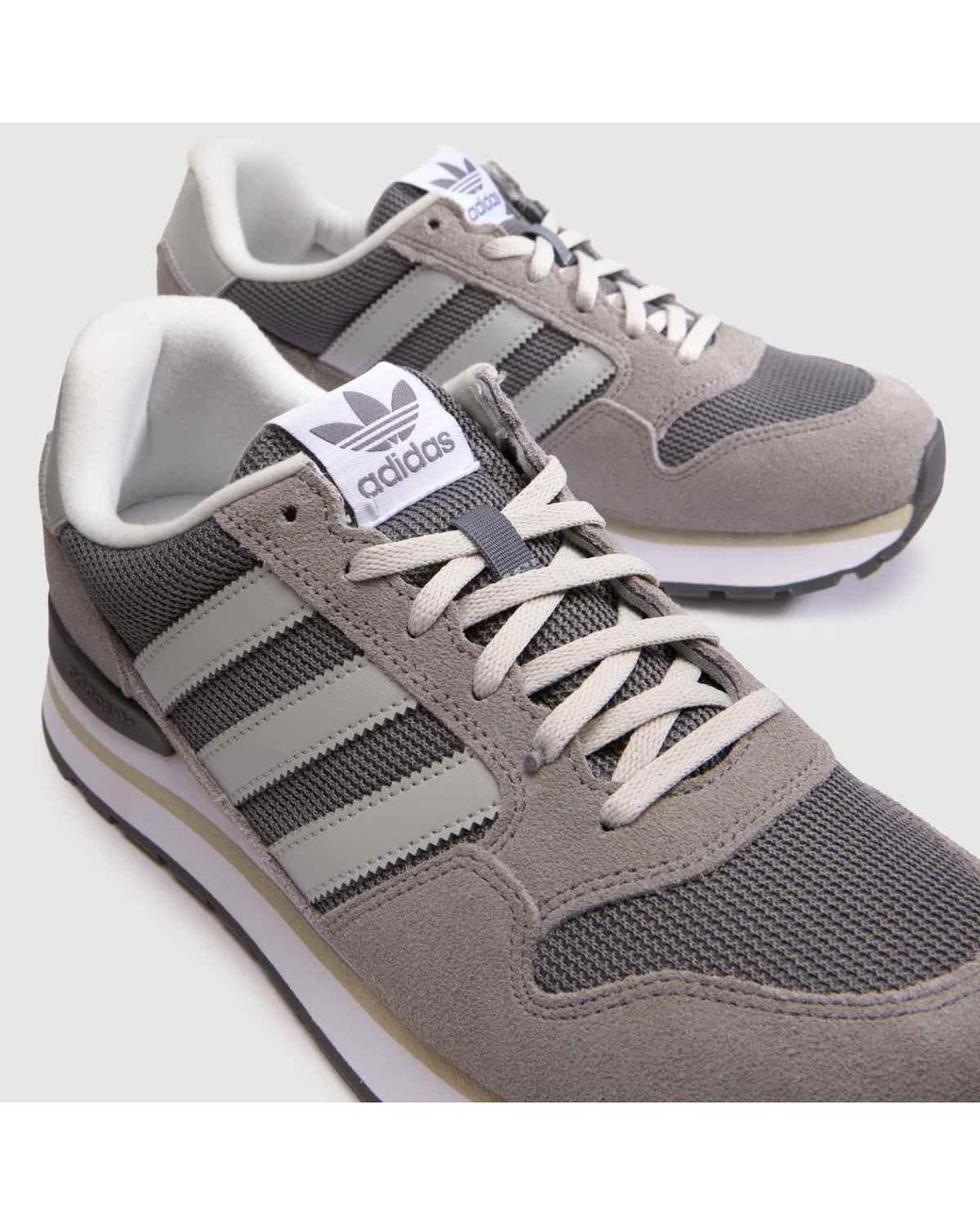 Adidas Gray Zx 500 Trainers for men
